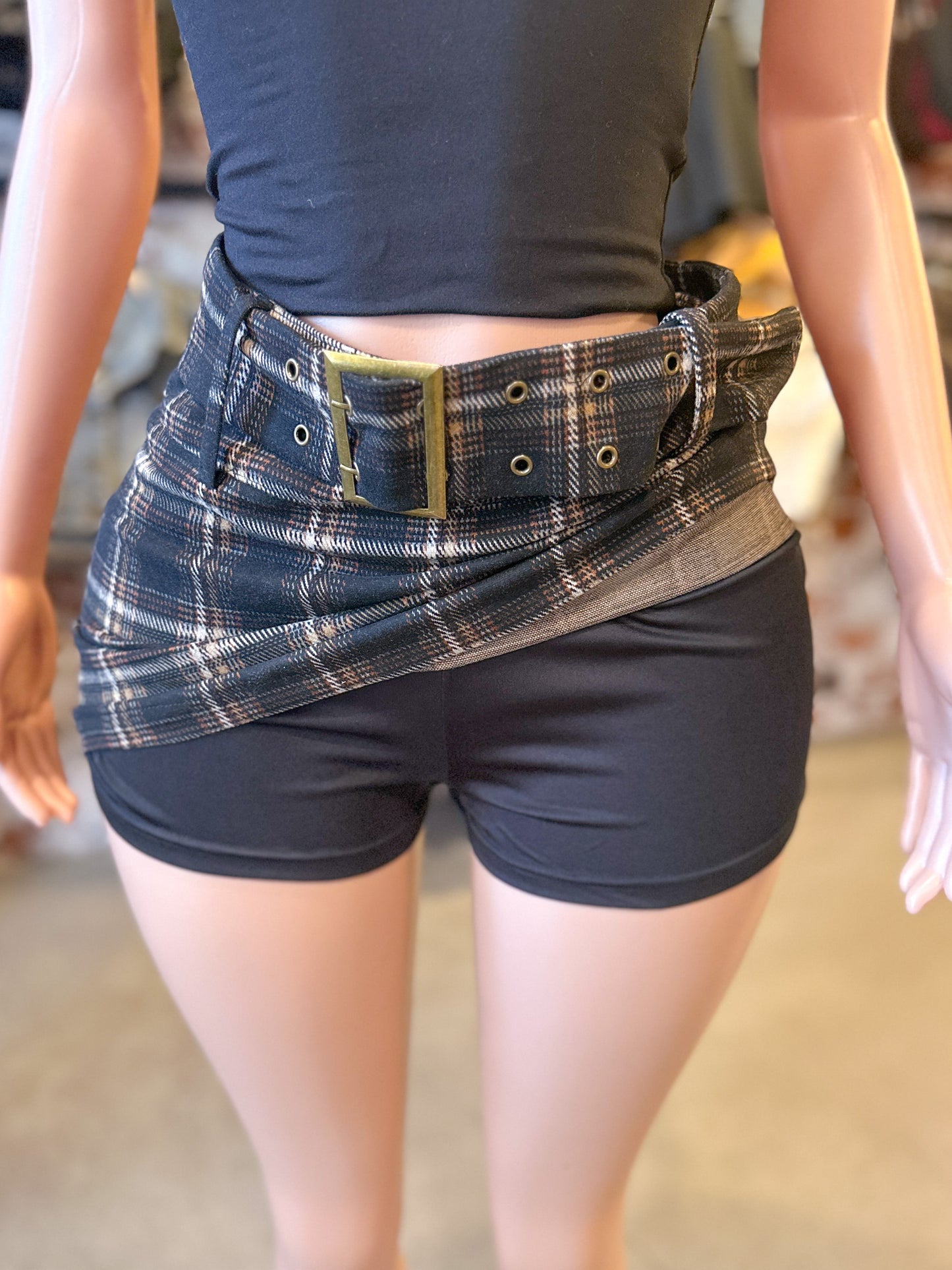 Plaid Skirt