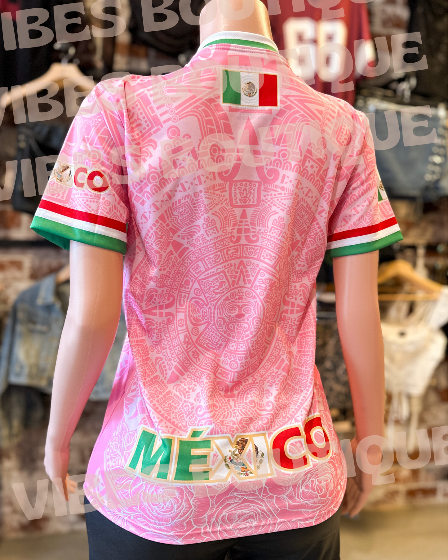Mexico Jesus Jersey (Pink)