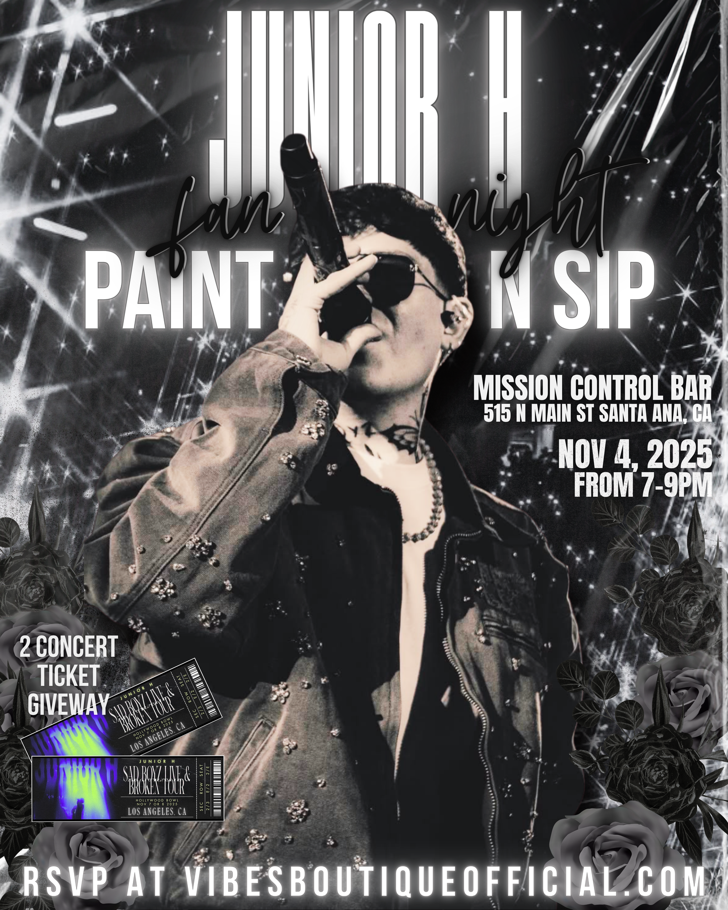 Junior H Fan Night Paint & Sip (Nov 4th)
