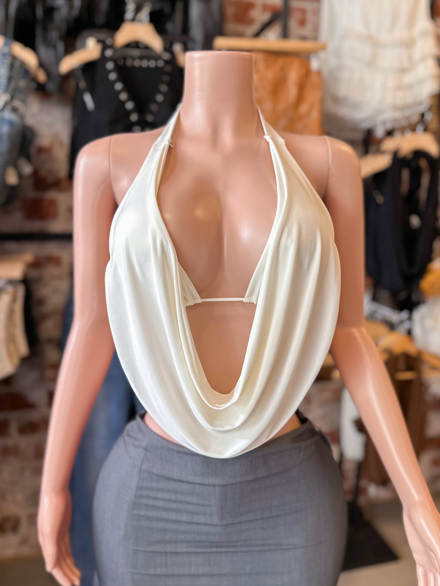 Ceci Top (Ivory)