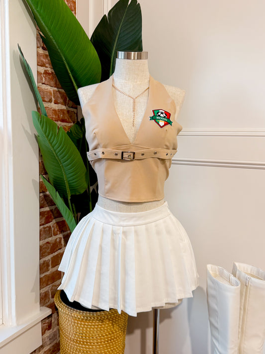 Mexico Belt Halter (Taupe)
