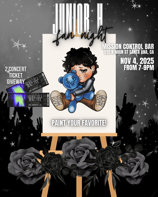 Junior H Fan Night Paint & Sip (Nov 4th)