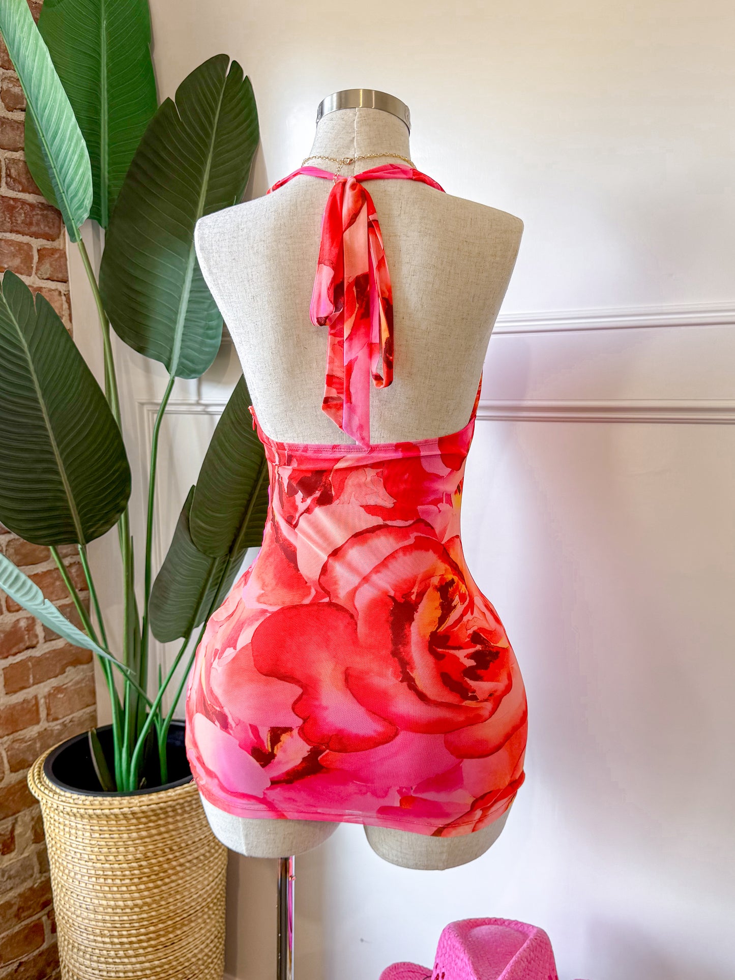 Rosa Glow Dress