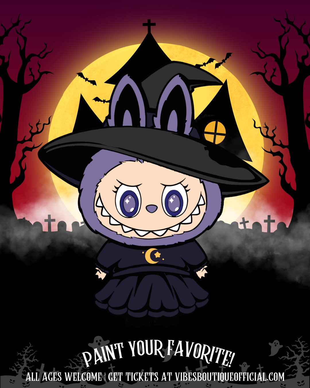 Summerween Labubu Sip & Paint (July 26-27)