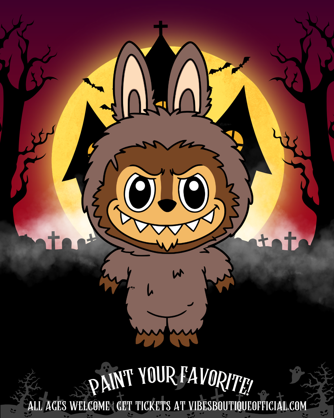 Summerween Labubu Sip & Paint (July 26-27)