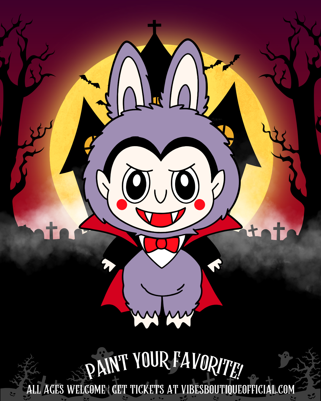 Summerween Labubu Sip & Paint (July 26-27)