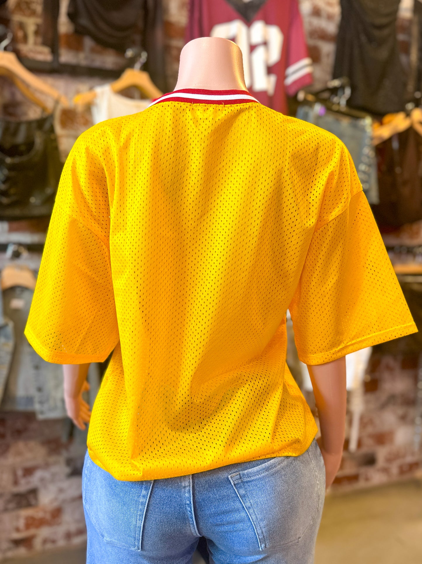 Columbia Yellow Oversize Jersey