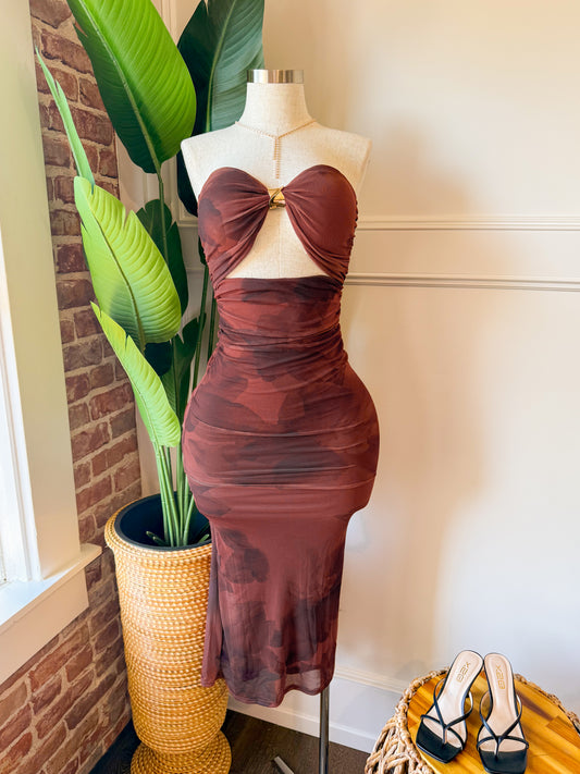 Bronze Siren Dress
