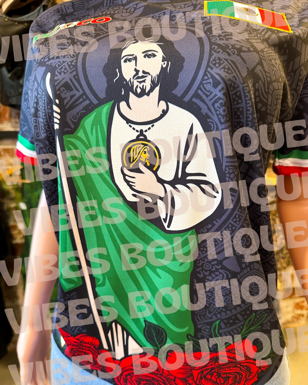 Mexico San Judas Black Jersey