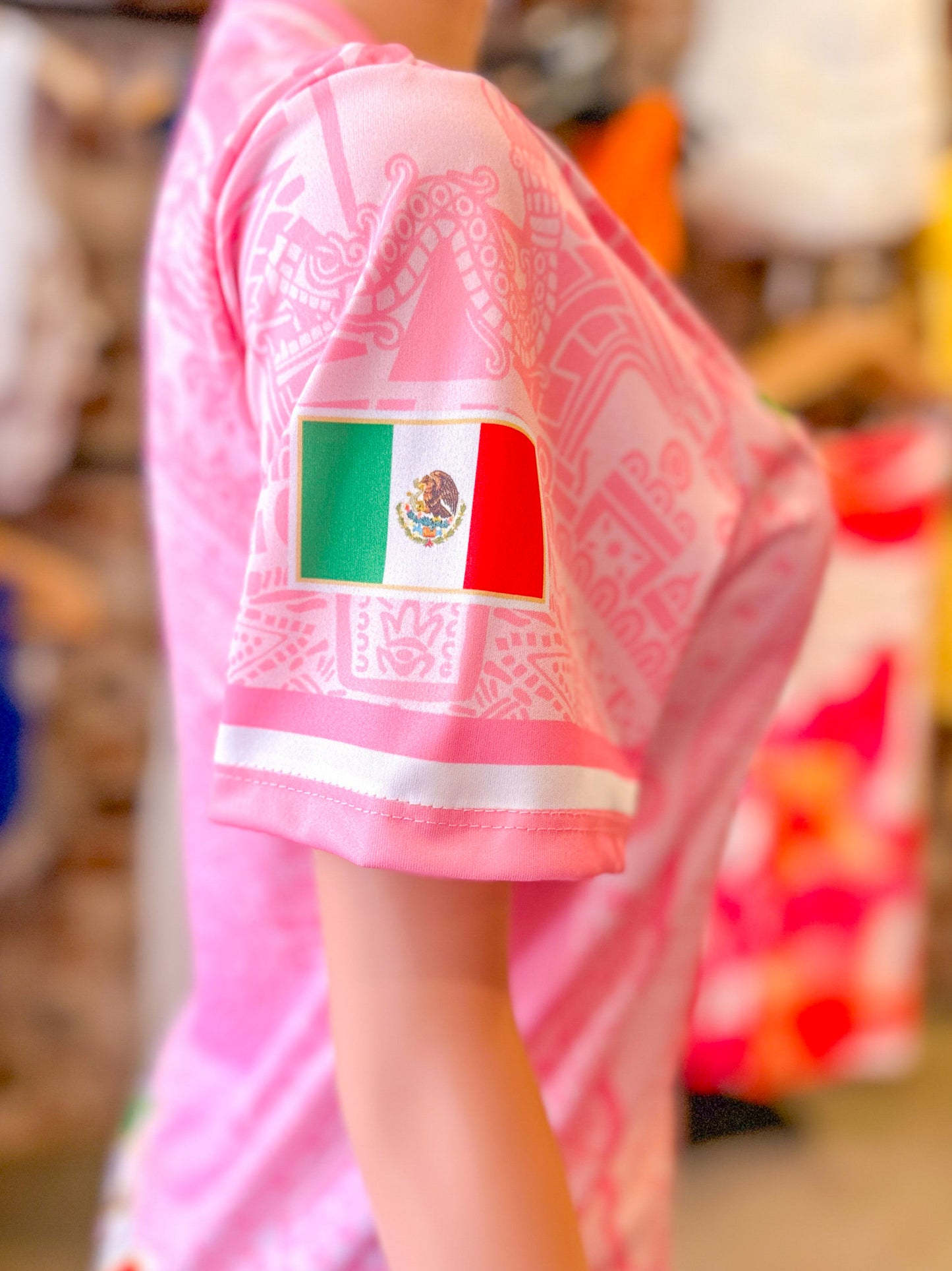Mexico Virgen Jersey (Bubble Gum Pink)
