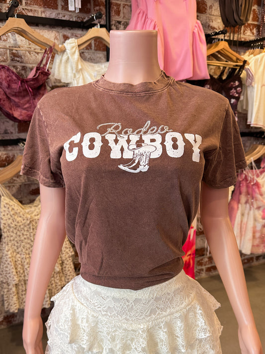 Rodeo Cowboy Oversized Top