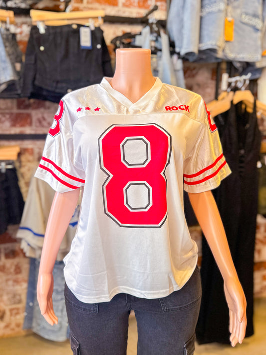 Red & White Jersey