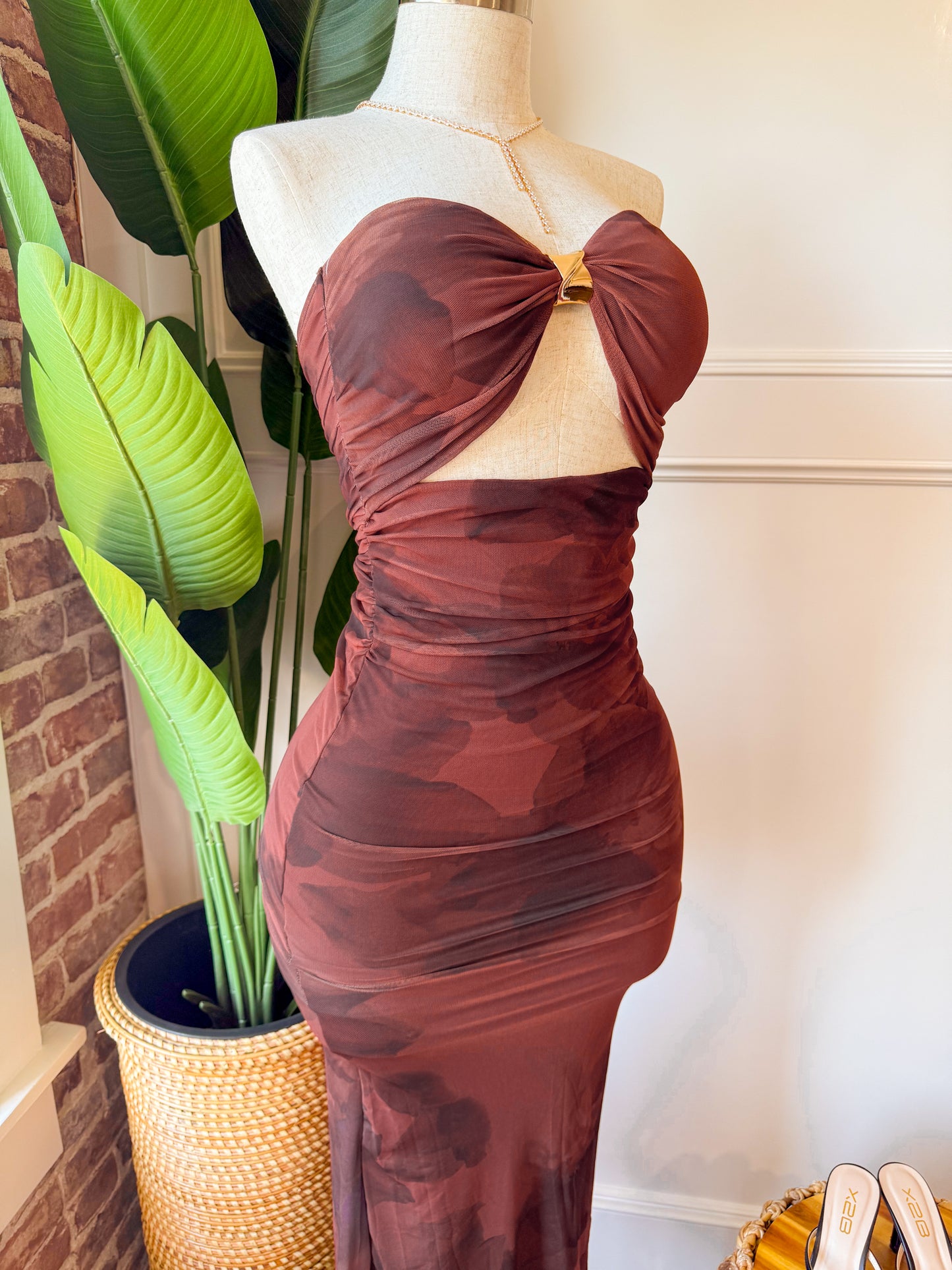 Bronze Siren Dress