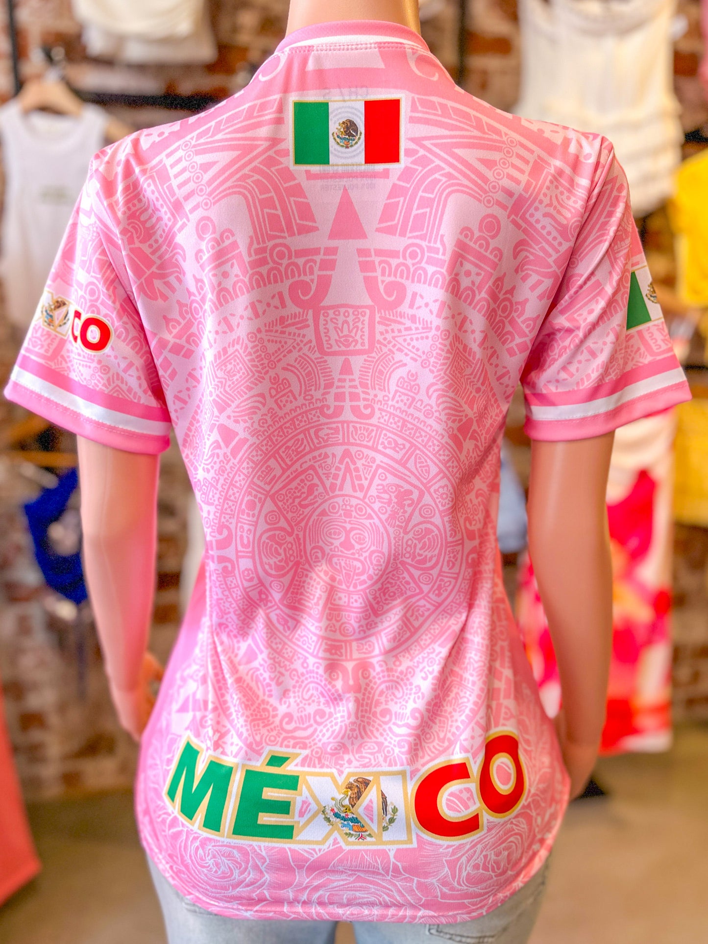 Mexico Virgen Jersey (Bubble Gum Pink)