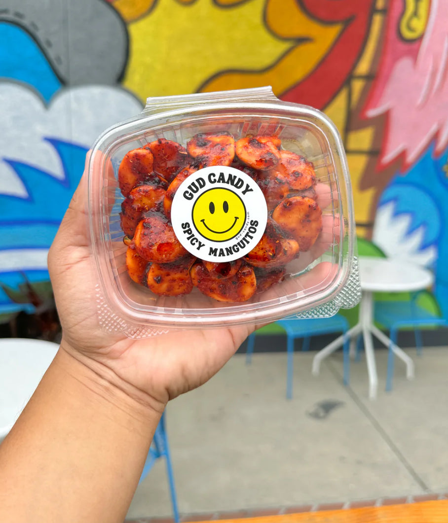 Spicy Mango Gummy With Chamoy