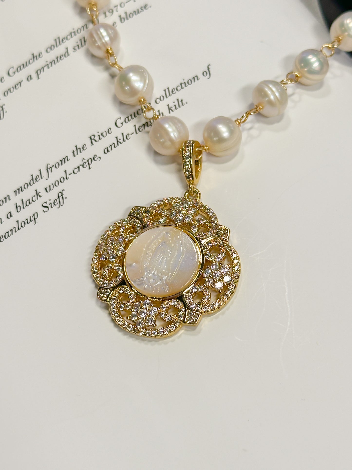 Large Virgin Necklace