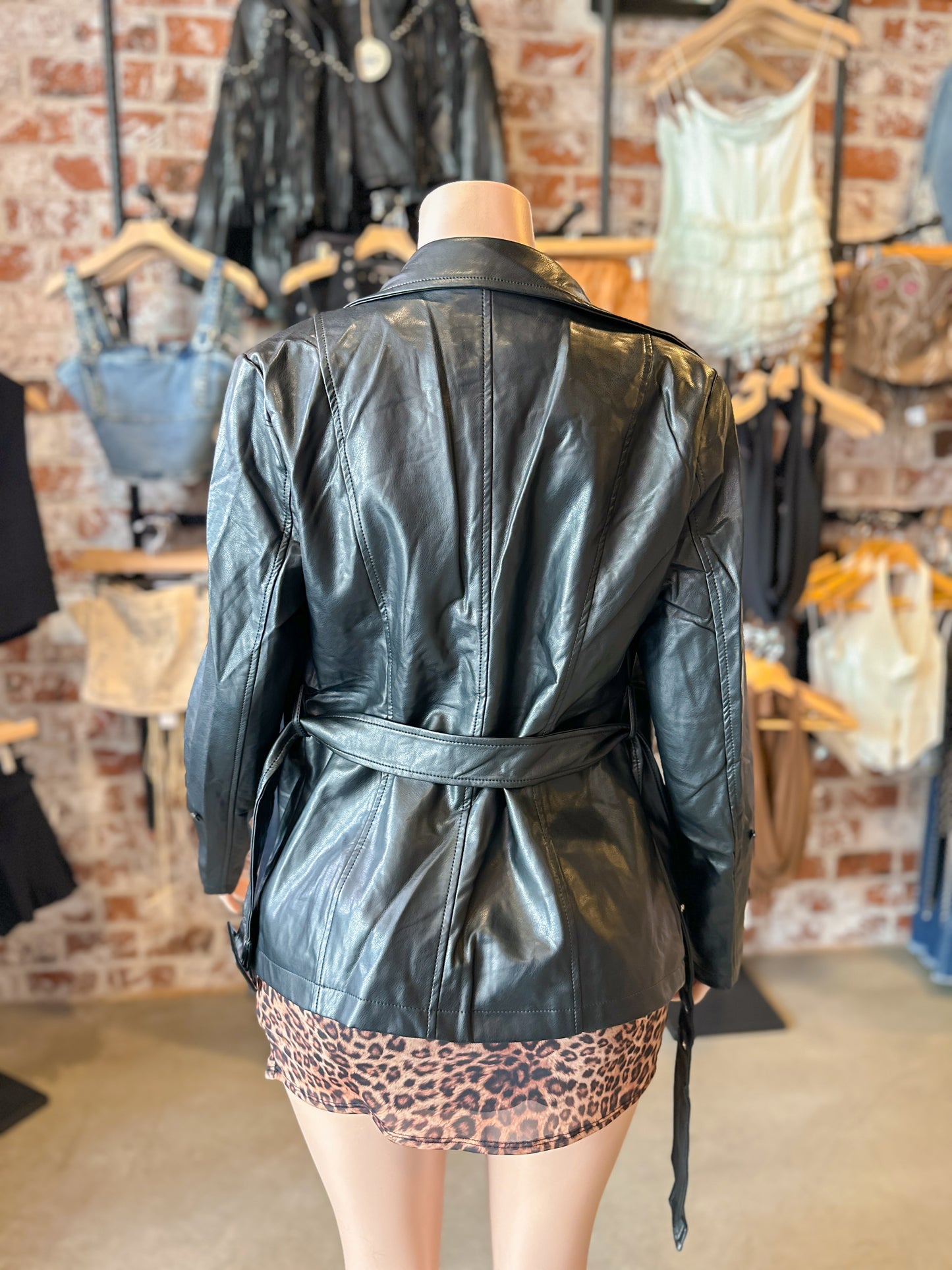 Black Leather Jacket