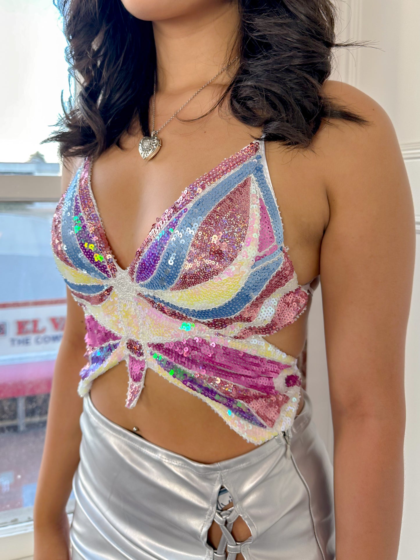 Noemi Top (PURPLE MULTI)