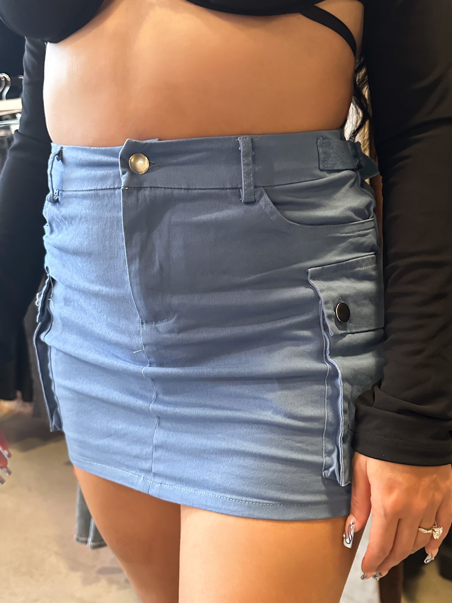 Evelin Cargo Skirt