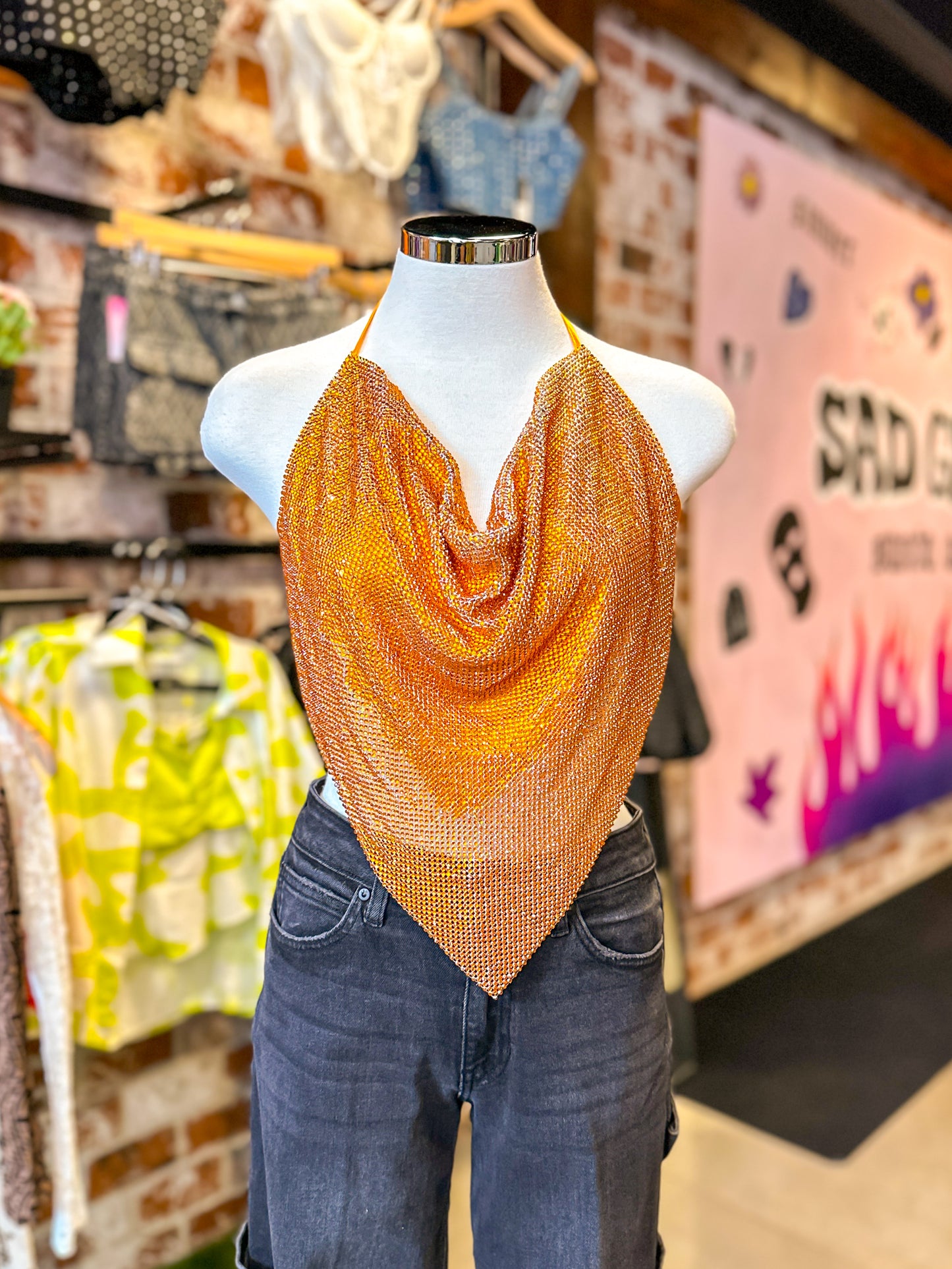 Top Linda (naranja)