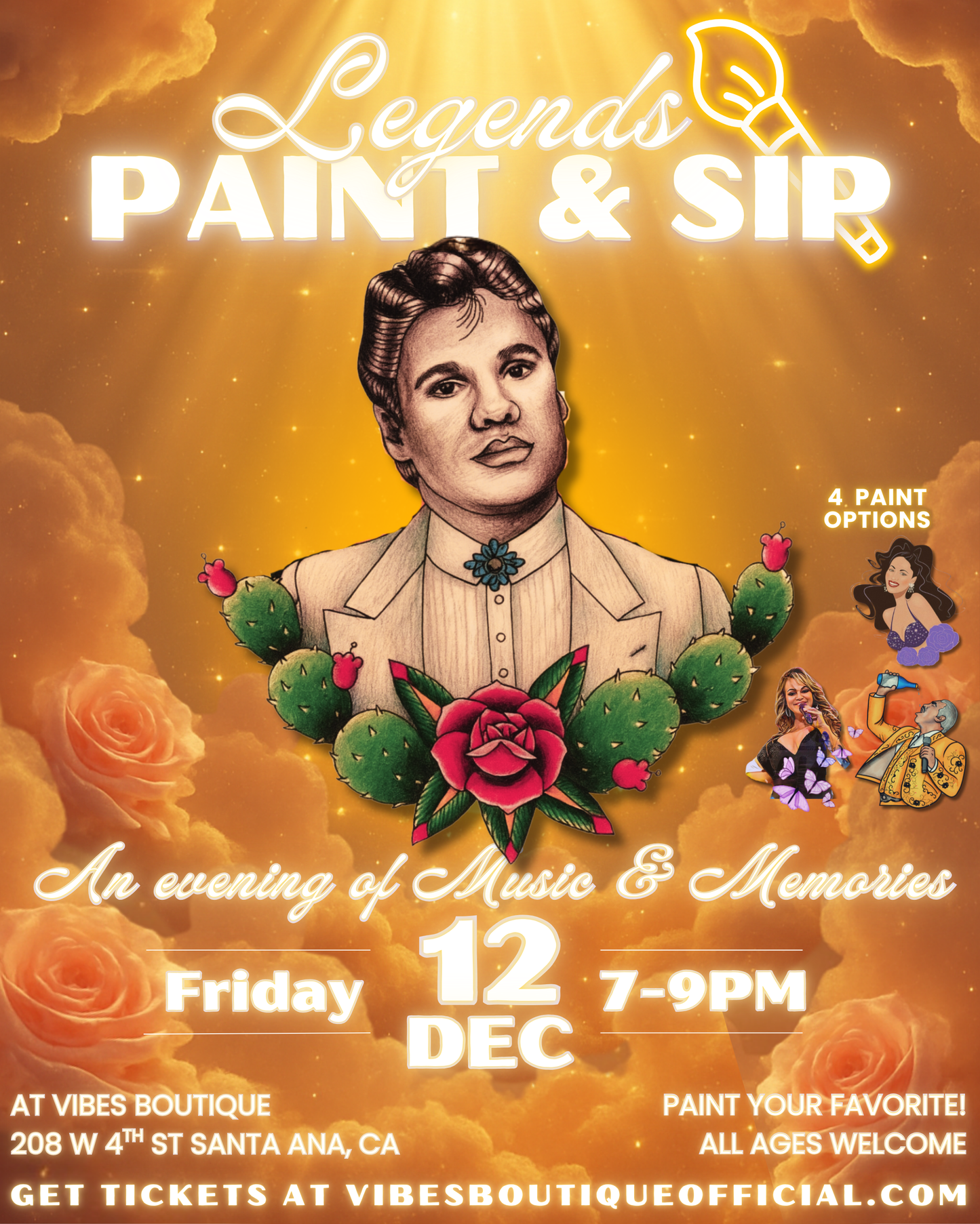Legends Paint & Sip (Dec 12)