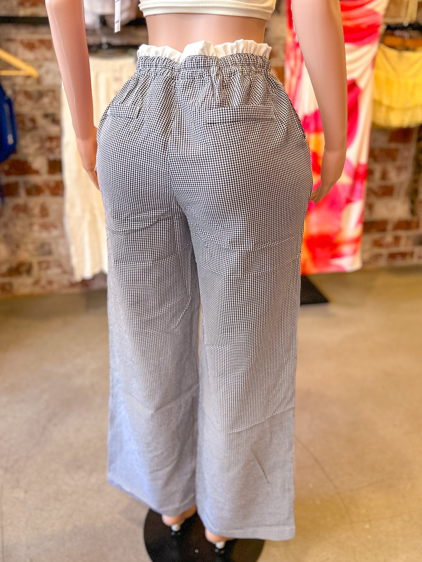 Stripe Pants (Black)