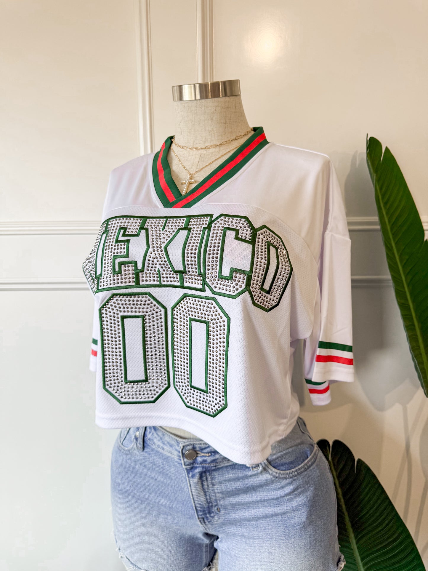 Bling Mexico Jersey (White)