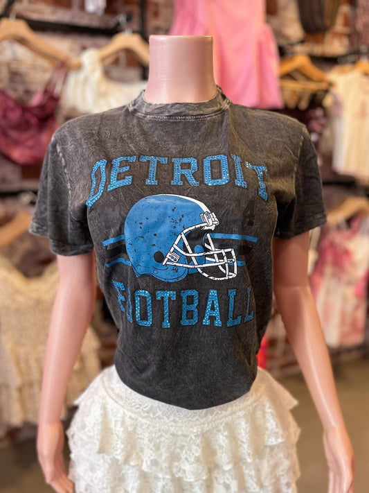 Detroit Football Oversized Top