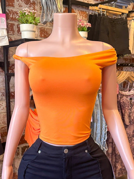 Catheryn Top (Orange)