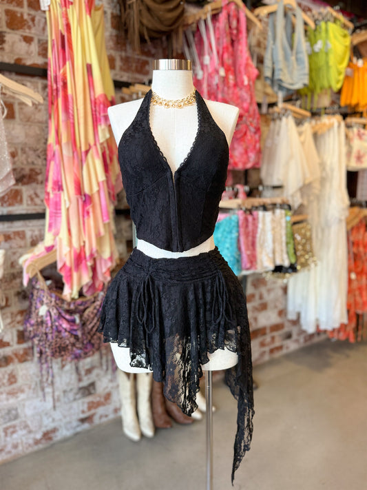 La Coqueta Skirt (Black)