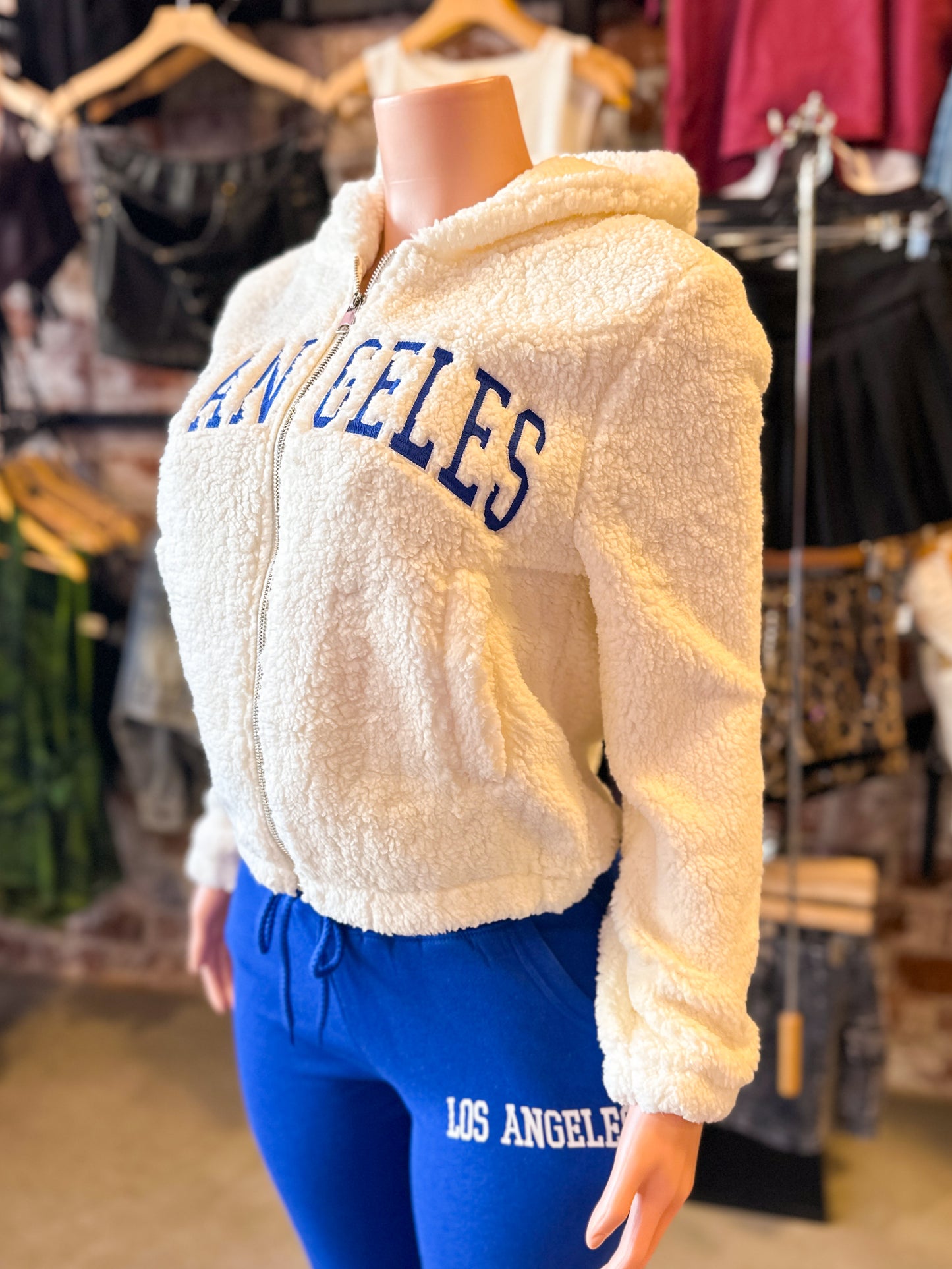 Los Angeles Set (Cream Sweater)