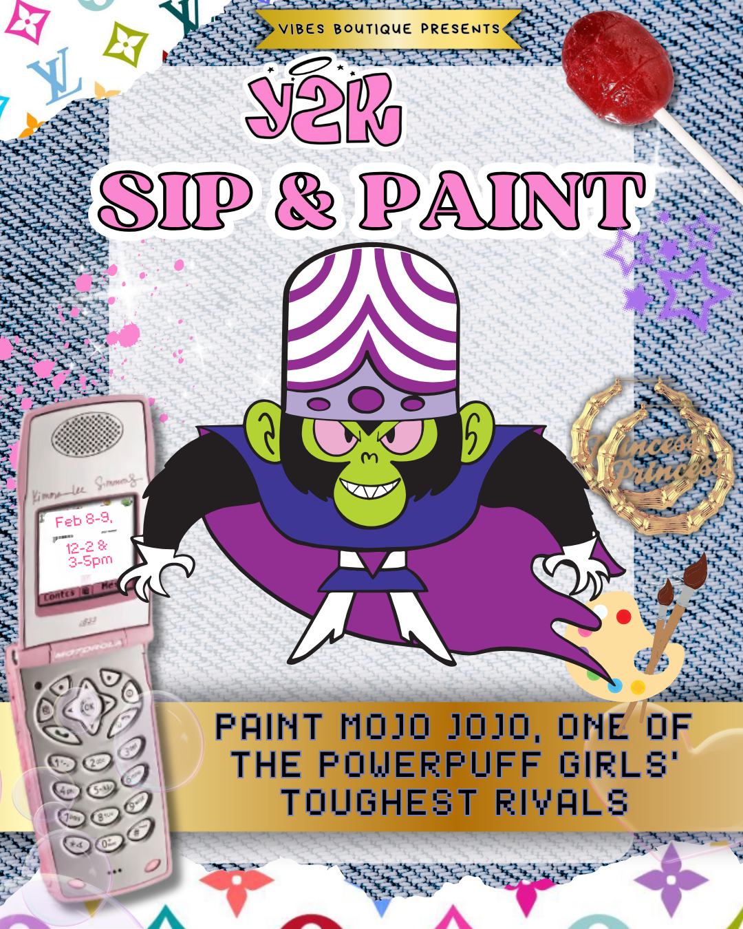 2000's Sip & Paint (Feb 8-9)