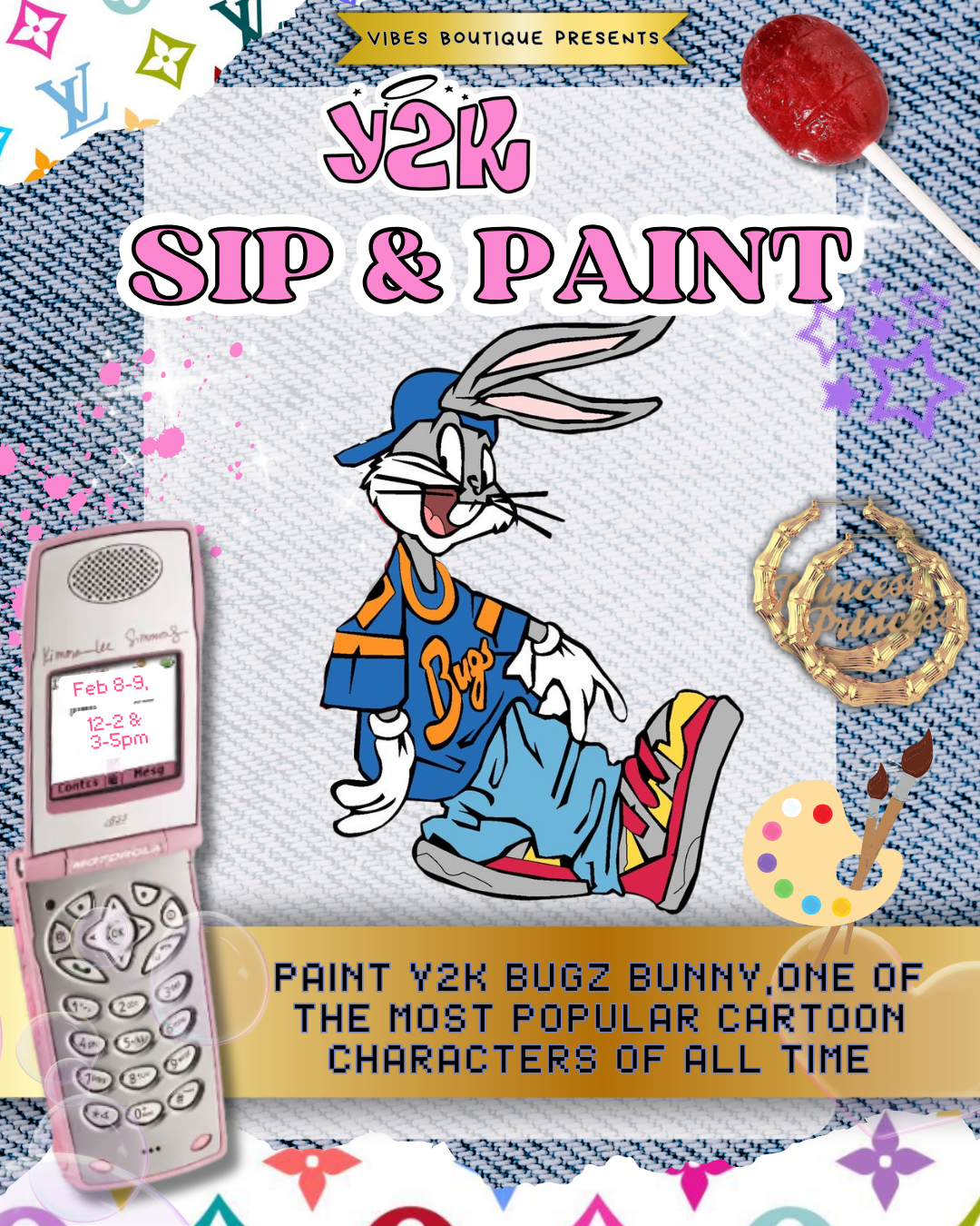 2000's Sip & Paint (Feb 8-9)