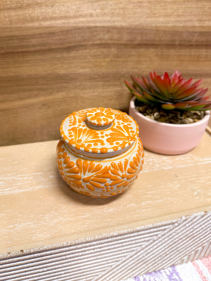 Talavera Sugar Bowl (Orange)