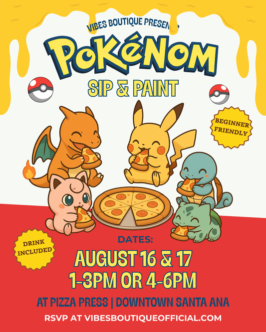Pokenom Sip & Paint (Aug 16 & 17)