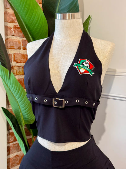 Mexico Belt Halter (black)