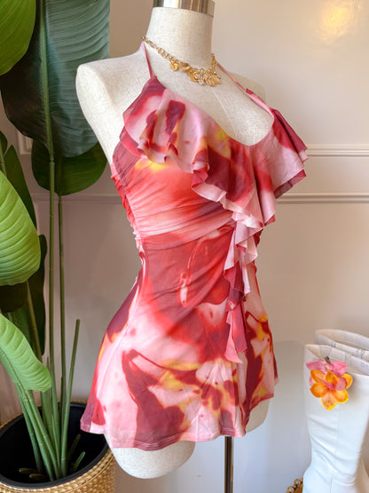 Contigo Dress (Red)