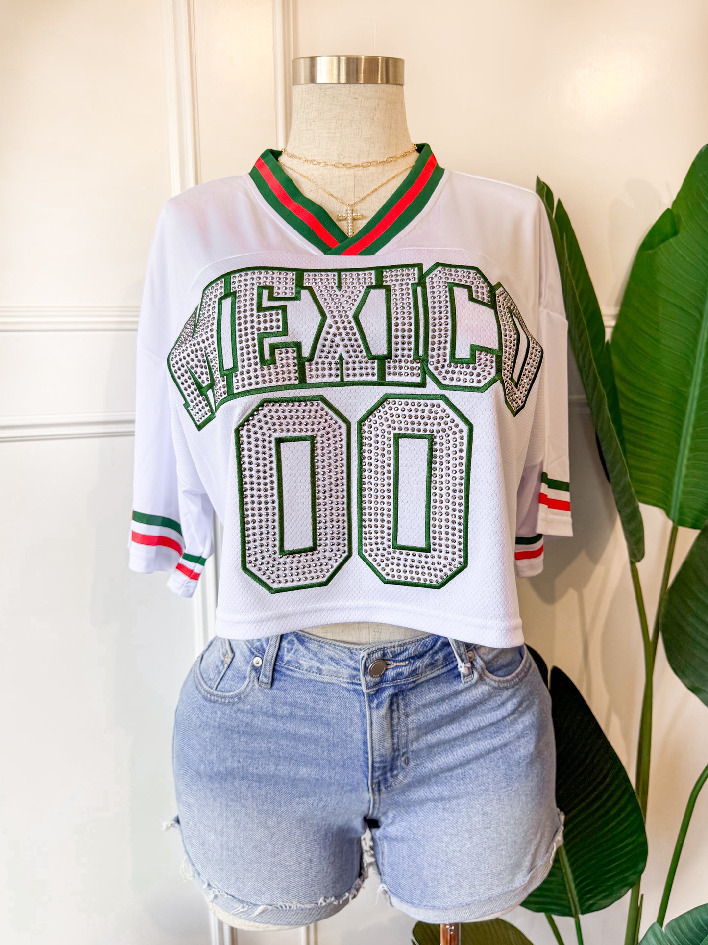 Bling Mexico Jersey (White)