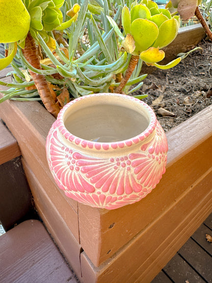 Talavera Sugar Bowl (Dusty Rose)