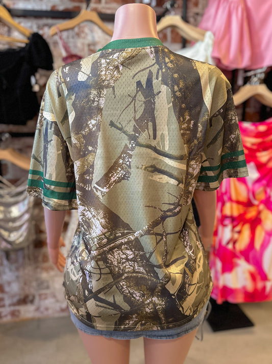 Camo Green Jersey