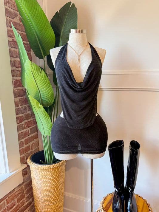 Vip Bélica Dress Black