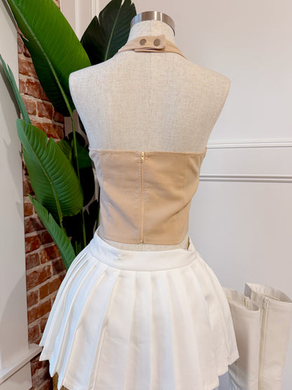 Mexico Belt Halter (Taupe)