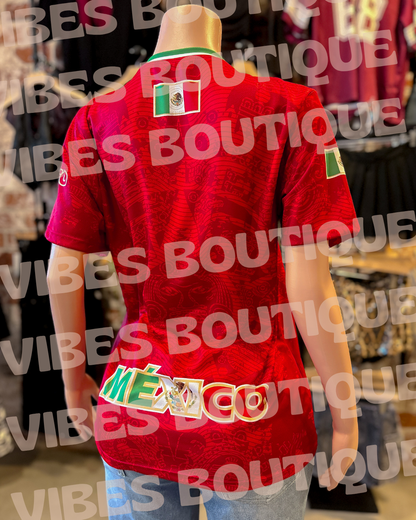 Mexico Virgen Red Jersey