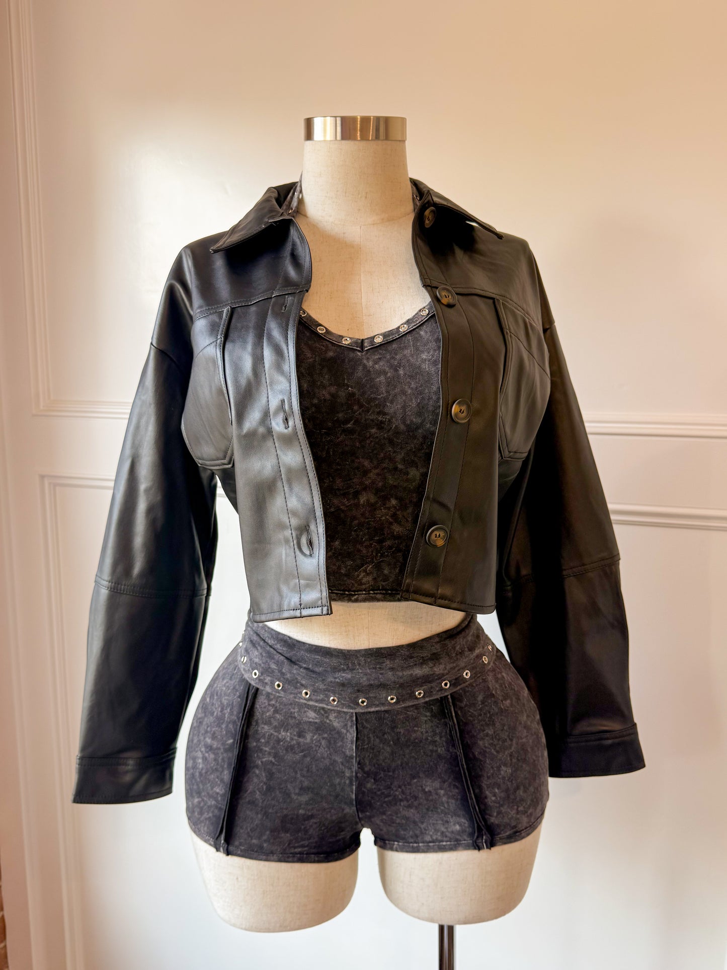 Crop Baddie Jacket
