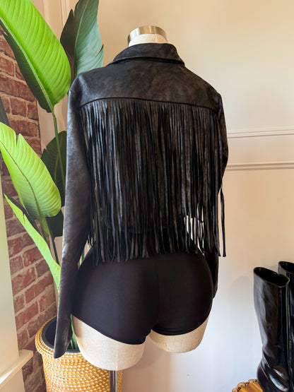 Jacket Fringe (Black)
