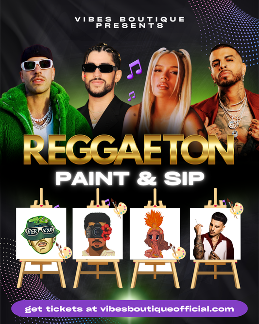Reggaeton Paint & Sip (Sept 5-6)