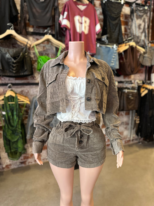 Shacket Shorts Set
