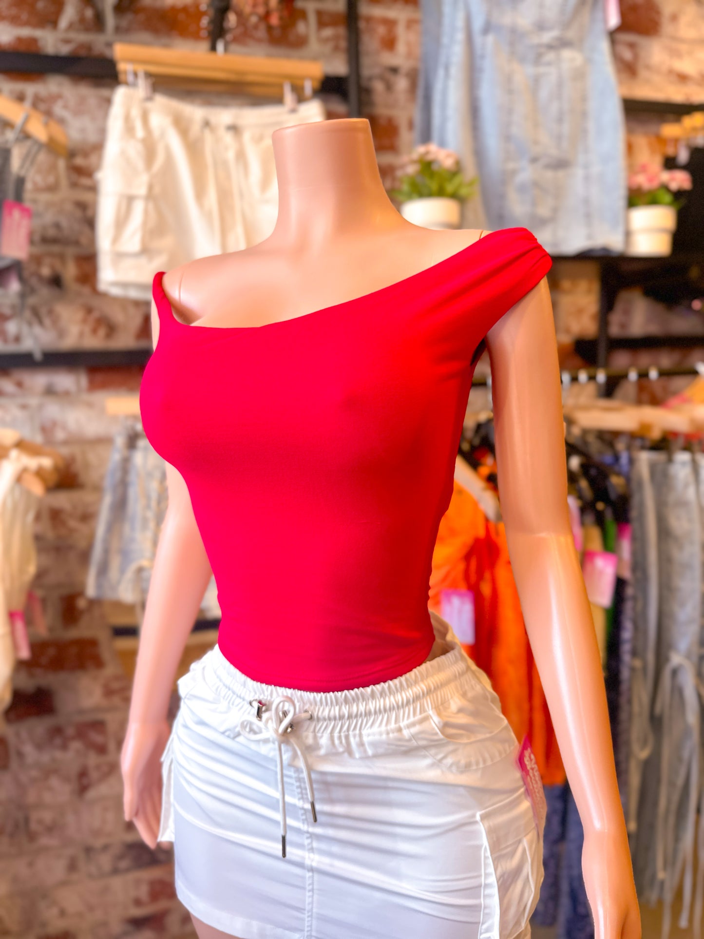 Catheryn Top (Red)