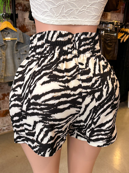 Zebra Shorts