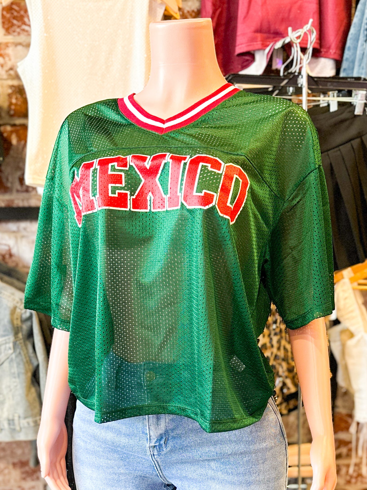 Mexico Green Oversize Jersey